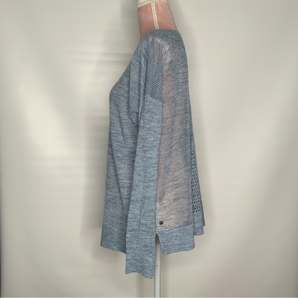 LULULEMON Well Being Crew Knit linen blend top sweater. - Picture 4 of 9